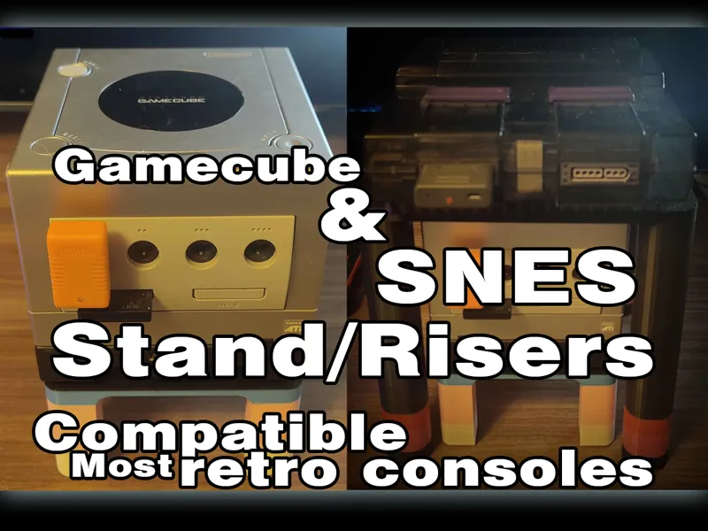 Retro Console Stands / Risers