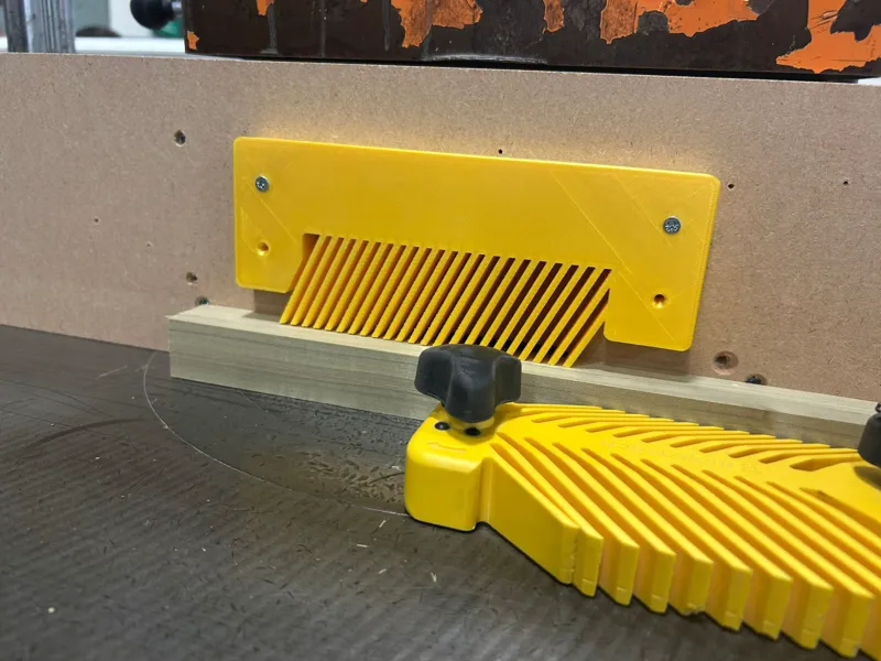 Spindle Moulder Featherboard