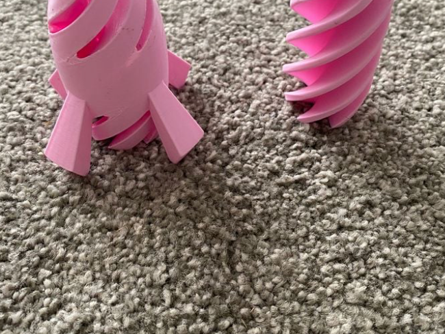 Spiral rocket figet