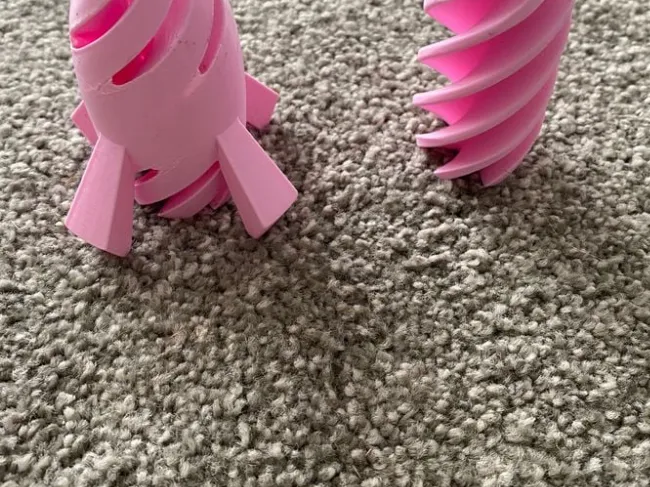 Spiral rocket figet