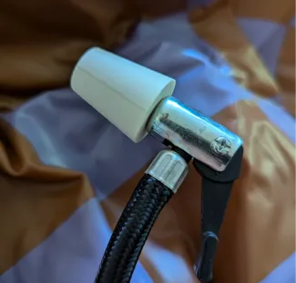 Adapter for air pump to inflatable pool opening