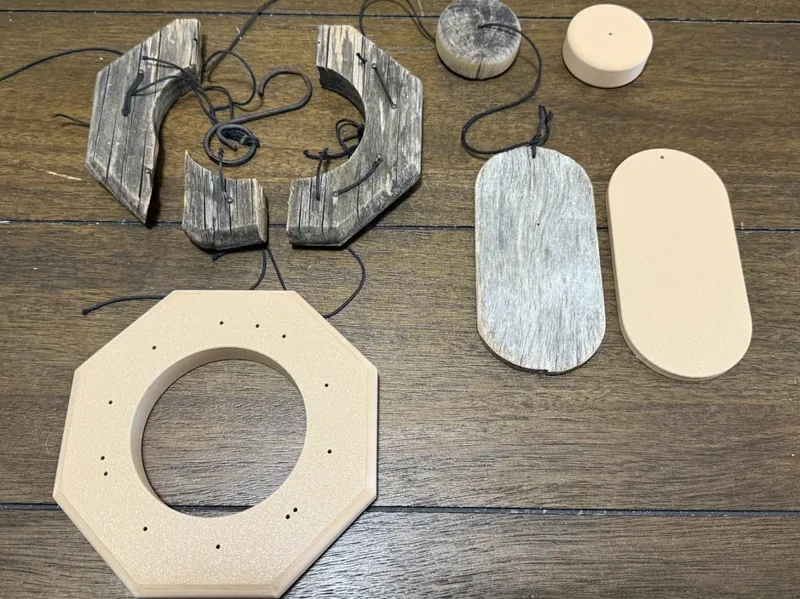 Wind Chime Support Sail Clapper