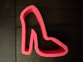 3.5" High Heel Shoe/Stiletto Heel Cookie Cutter