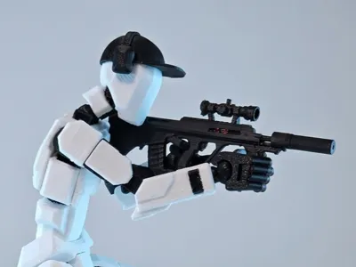 Dummy 13 AUG gun