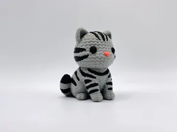 Letrero o emblema decorativo: Knitted American Shorthair — vista de referencia 3