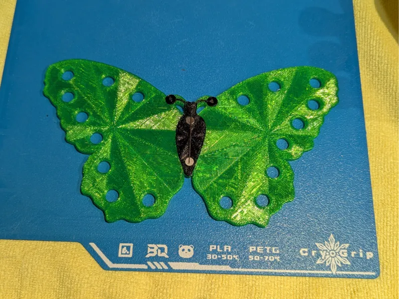 Butterfly 2 with Needle Minder