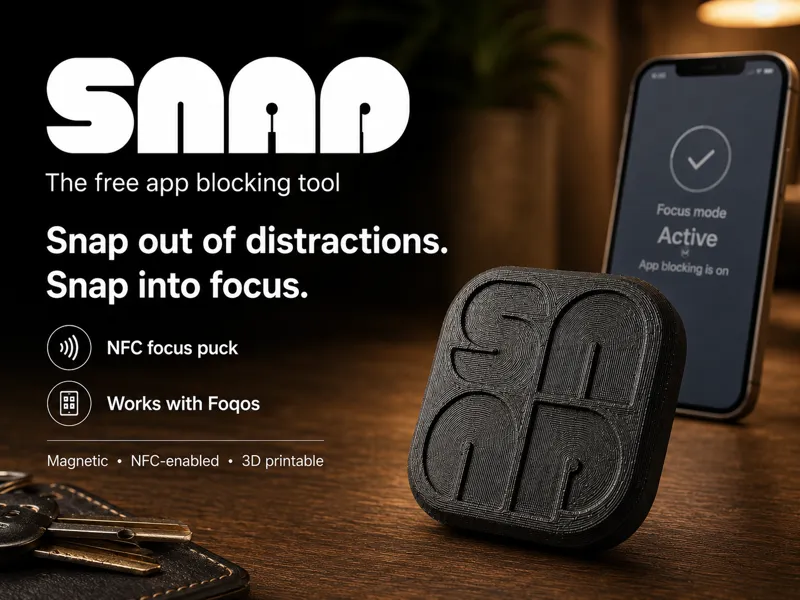 Snap Puck - Phone app blocker