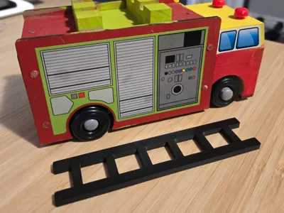 HD Fire Truck Wooden Playkit Replacement Ladder