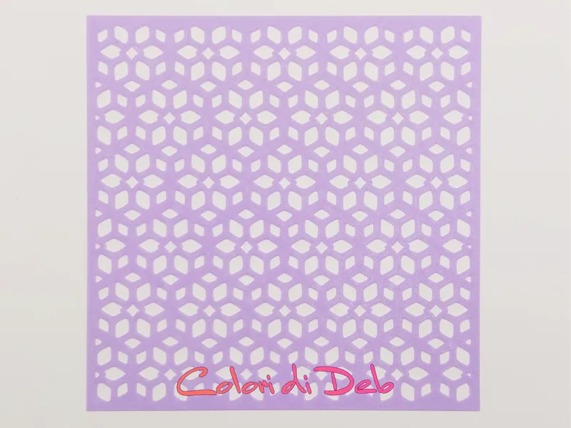 Stencil per polymer clay