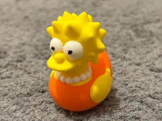 Lisa Simpson X Rubber Duck