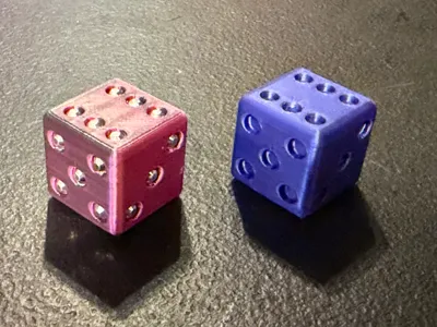 6 Sided Dice 22 x 22 x 22
