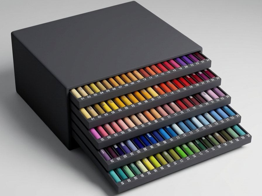 Prismacolor premier pencils storage box (132 max) - Free 3D Print