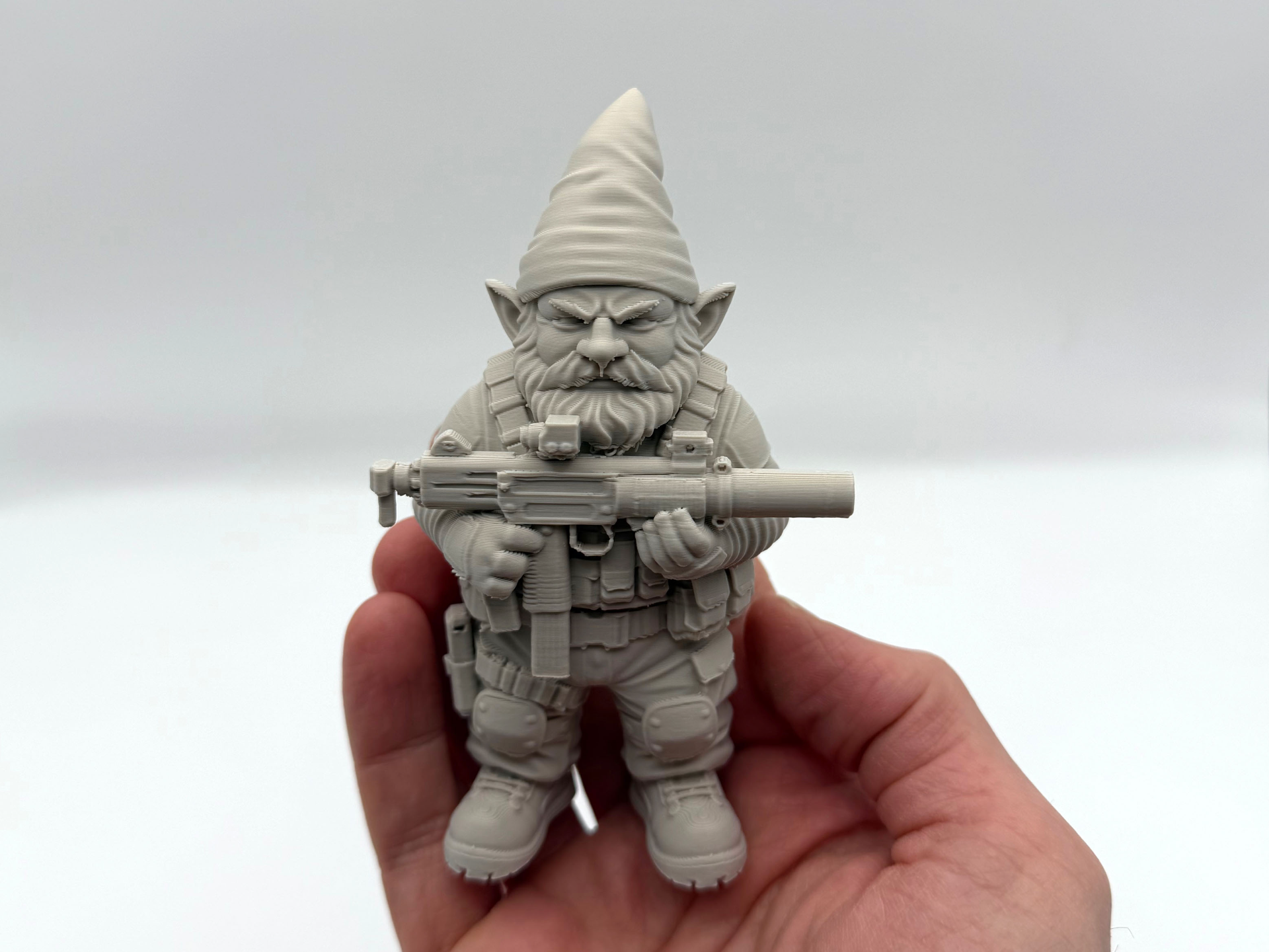 Tactical Uzi Garden Gnome