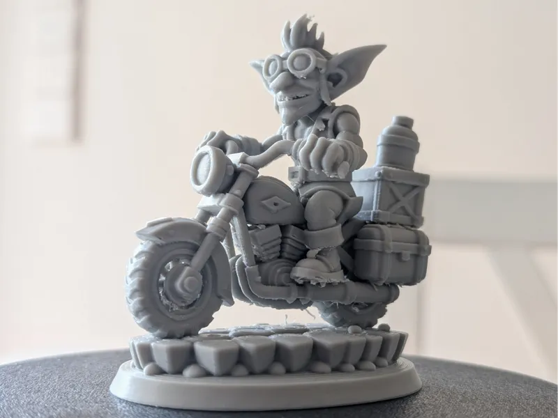 Biker Goblin Diorama