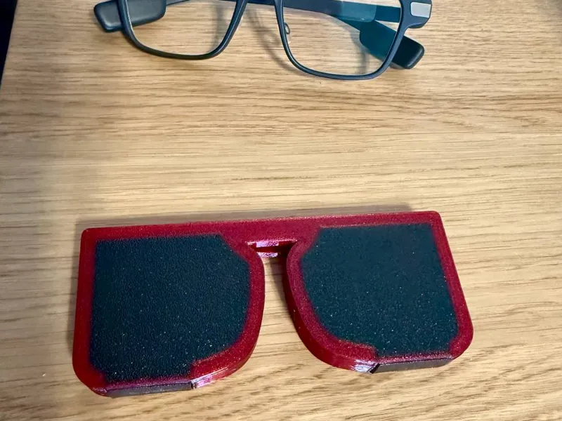 Even Realities G1B Multi-Material Solar Clip Case