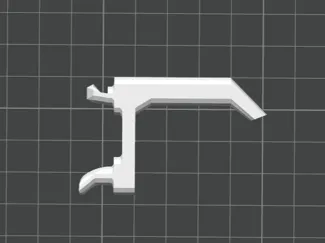 Multiboard 40 mm, Pegboard Click Hook