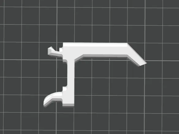 Multiboard 40 mm, Pegboard Click Hook