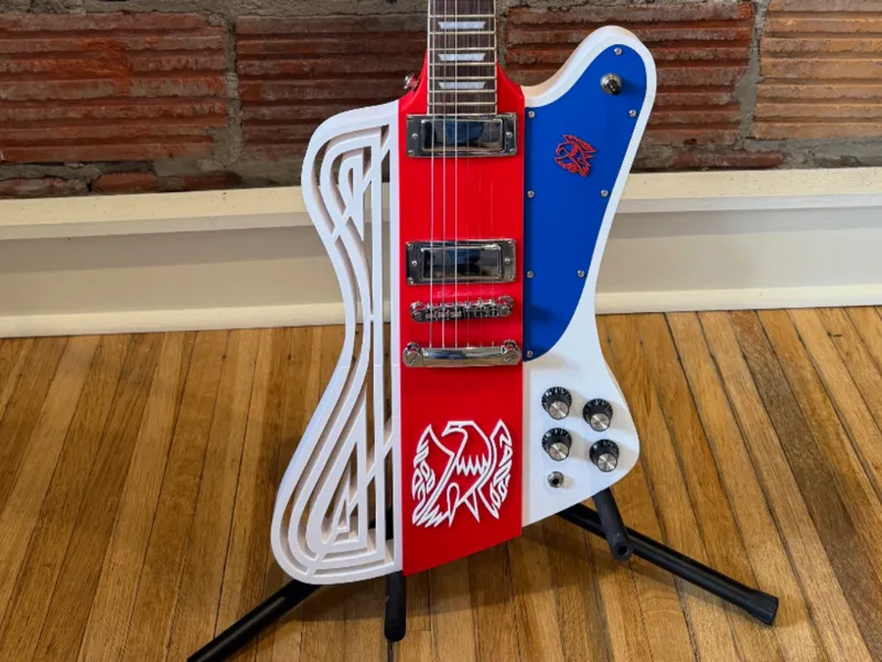 Flaming Eagle Electric Guitar 