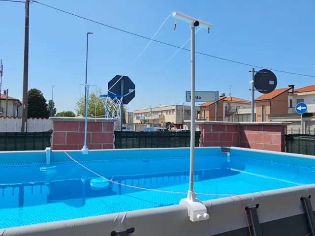 Supporto Per Canestro Piscina
