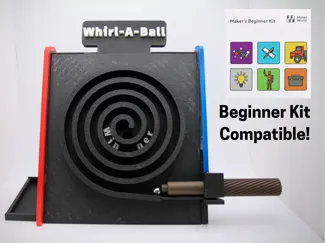 Whirl-A-Ball Arcade Machine (With Ball Return)