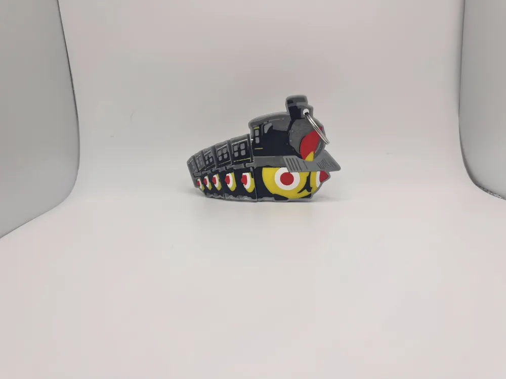 Porte-clés Train à Grande Vitesse 3D En Métal Pour Enfants | Locomotive à Vapeur Avec Tête De Traction | Cadeau Jouet