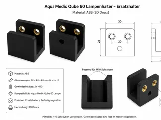 Aqua Medic Qube 60 Halter