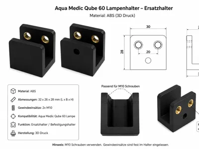 Aqua Medic Qube 60 Holder