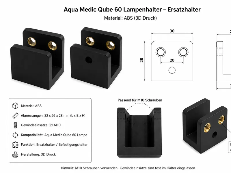 Aqua Medic Qube 60 Halter