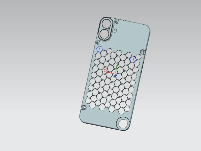 Hollow protective case for CMF Phone 1