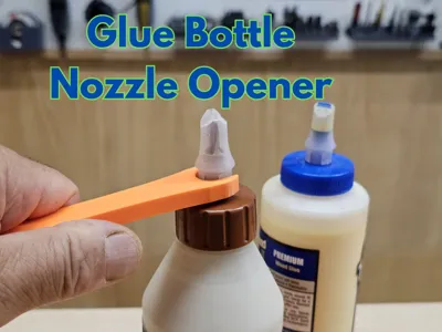 Glue Bottle Nozzle Opener