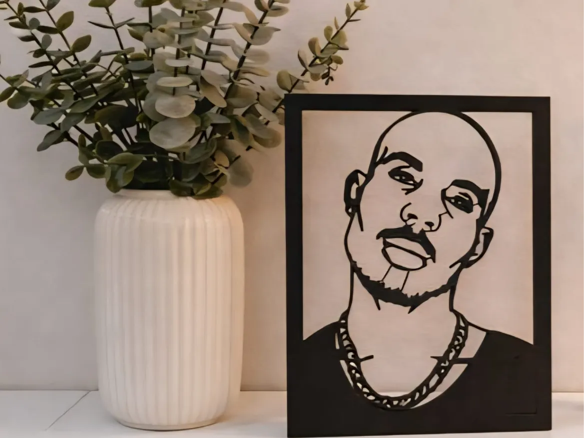DMX Picture Frame / Display Stand - Free 3D Print Model - MakerWorld