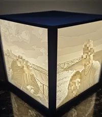 Cube pour lithophanies (kit LED 001) — photo 2