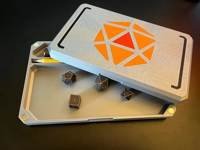Dice Box with Design (Magnetic)