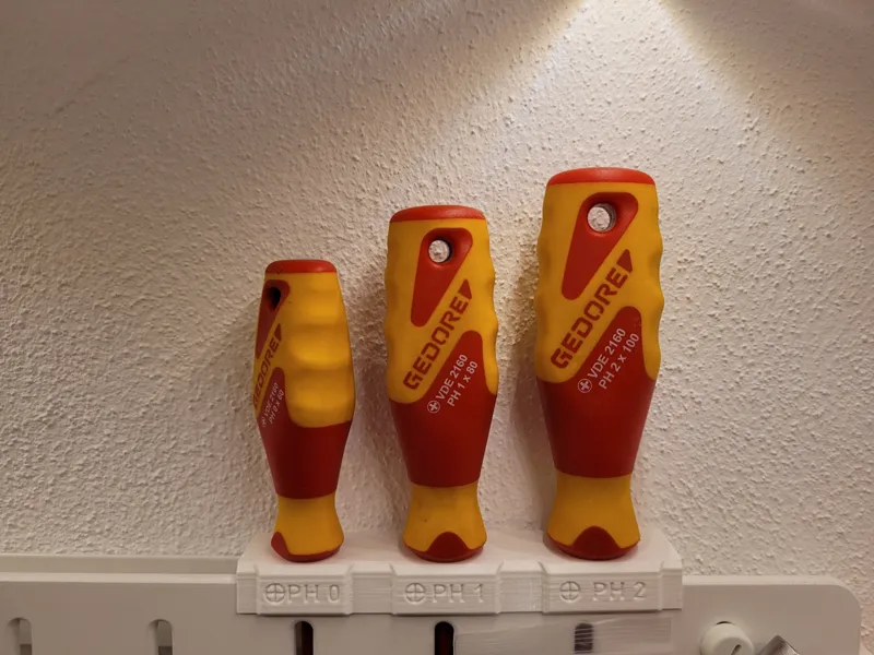 Remix IKEA SKÅDIS TOP MOUNT FOR WERA SCREW DRIVER