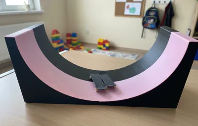 Fingerboard large halfpipe