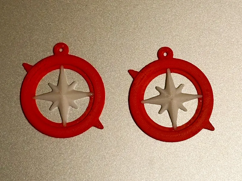 Stray Kids Compass Earrings