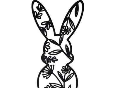 Wall Art - Easter Bunny