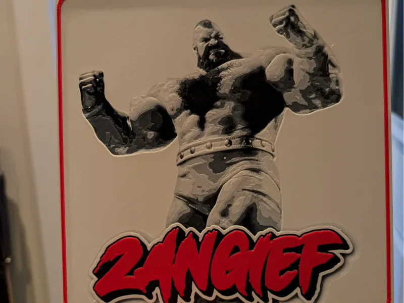 Street Fighter 6 - Zangief Color Pop Hueforge