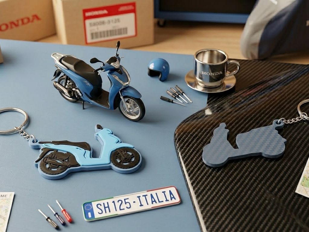 Honda SH Keychain
