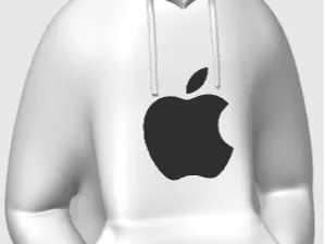 Separates Urban Bugs Bunny Hoodie Logo Apple
