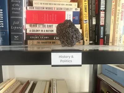 Library Genre Name Plate - Ikea Vittsjo Bookshelf