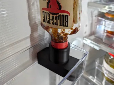 Refrigerator BBQ Sauce Holder (Bulls-Eye BBQ)