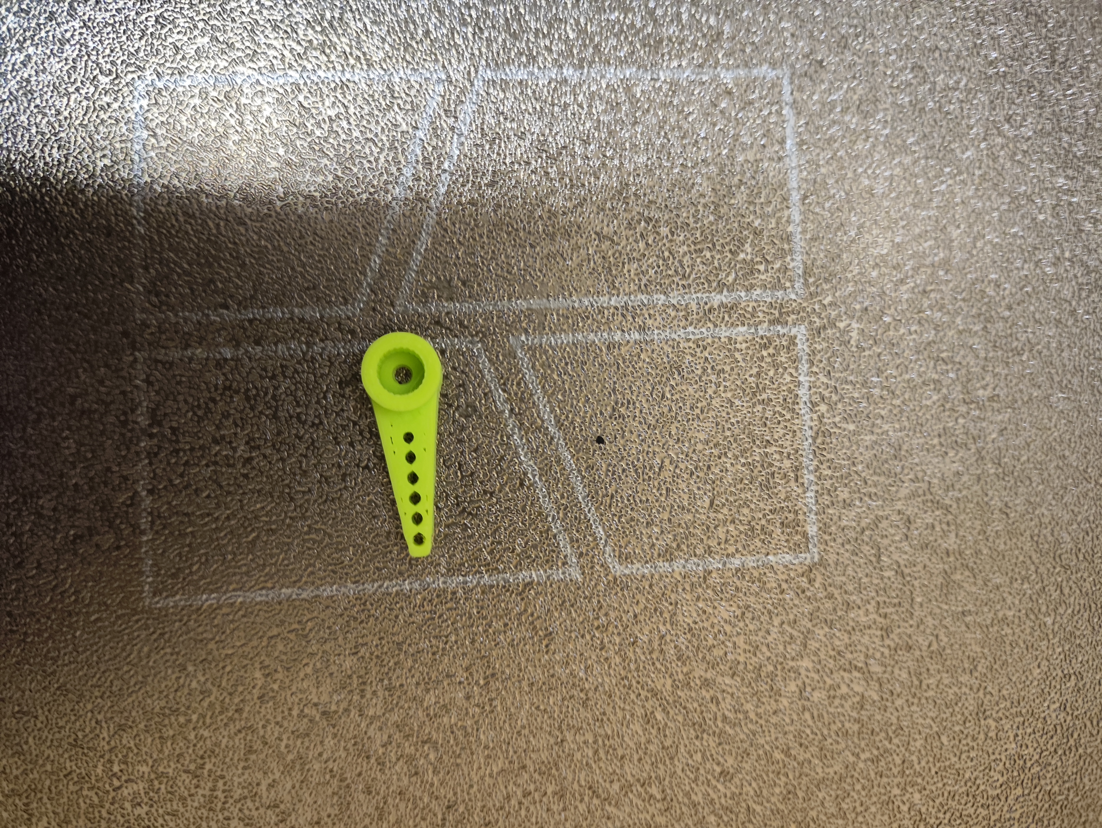 Miniatura 1 do modelo 3D sg90舵机机臂
