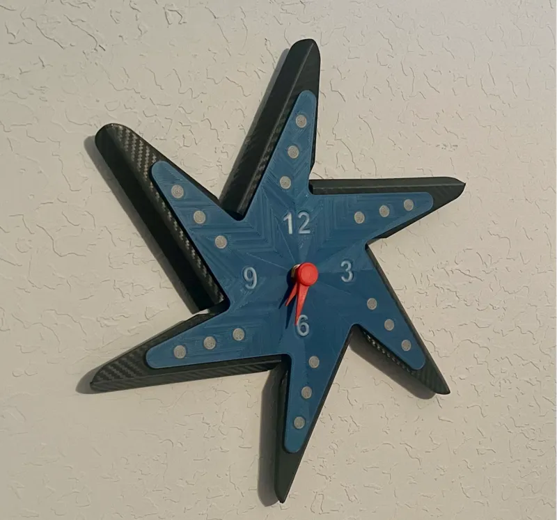 Cooling Fan Clock
