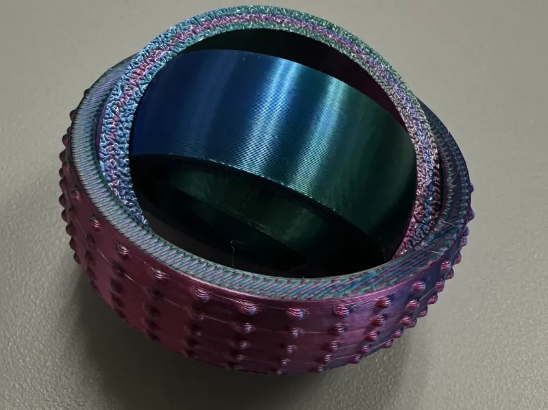 Gyro Style Fidget Rings