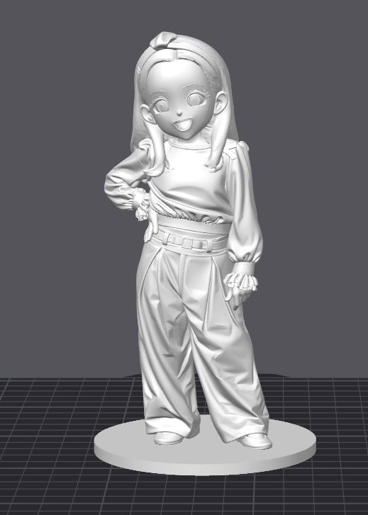 Miniatura 3 do modelo 3D Niña estilo Chibi