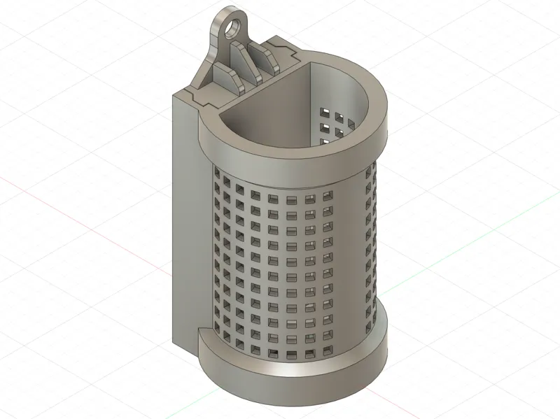 Fishing cage feeder (2,5 mm grid)