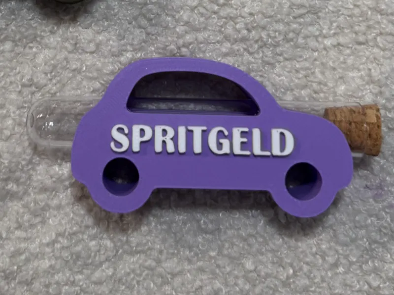 Gelgeschenk zum Führerschein "Spritgeld"