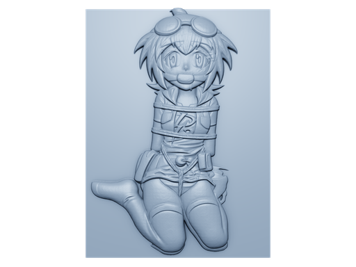 Manga personnage Amano Madoka Sculpture en relief