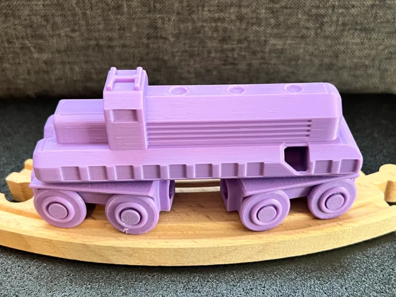 Toy Train w/ integrated Whistle  (brio compatible)